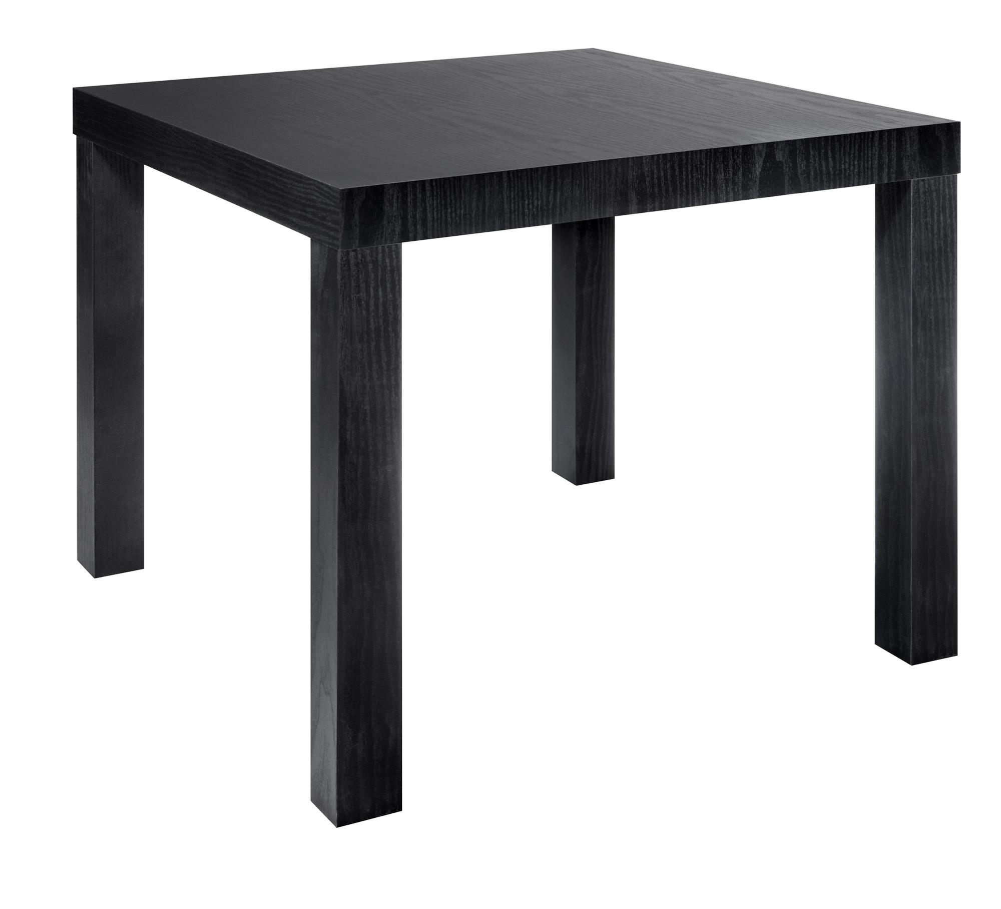 Mainstays Parsons End Table, Black Oak photo 4