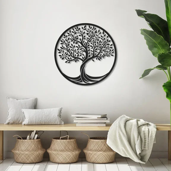 Tree of Life - Metal Wall Art, Bedroom decor, living room decor, housewarming gift, birthday gift, Inspirational gift, thoughtfull gift