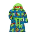 thumbnail image 4 of Teenage Mutant Ninja Turtles Hooded Character Soft Fleece Bathrobe, Robe (Large 12/14), 4 of 4
