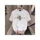 thumbnail image 1 of The new summer T-shirt for men from the USA features trendy patterns and short sleeves, made of pure cotton, offering softness and comfort, making it an ideal gift choice., 1 of 6