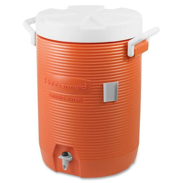 Rubbermaid Commercial Rcp1840999 5 Gallon Water Cooler 1 Orange Walmart Com Walmart Com