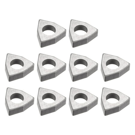 

Uxcell Carbide Insert Seat Shim MW0804 Lathe Thread Shim Seats 10 Pack
