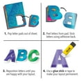 thumbnail image 4 of ArtSkills 2.5" Holographic Paper Letters & Numbers, 228-Piece Set for Posters, Crafts & School Projects, 4 of 8