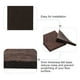 thumbnail image 3 of 48Pcs Pad de Muebles Cuadrado de 1" con Adhesivo para Patas de Muebles Color Marrón, 3 of 7