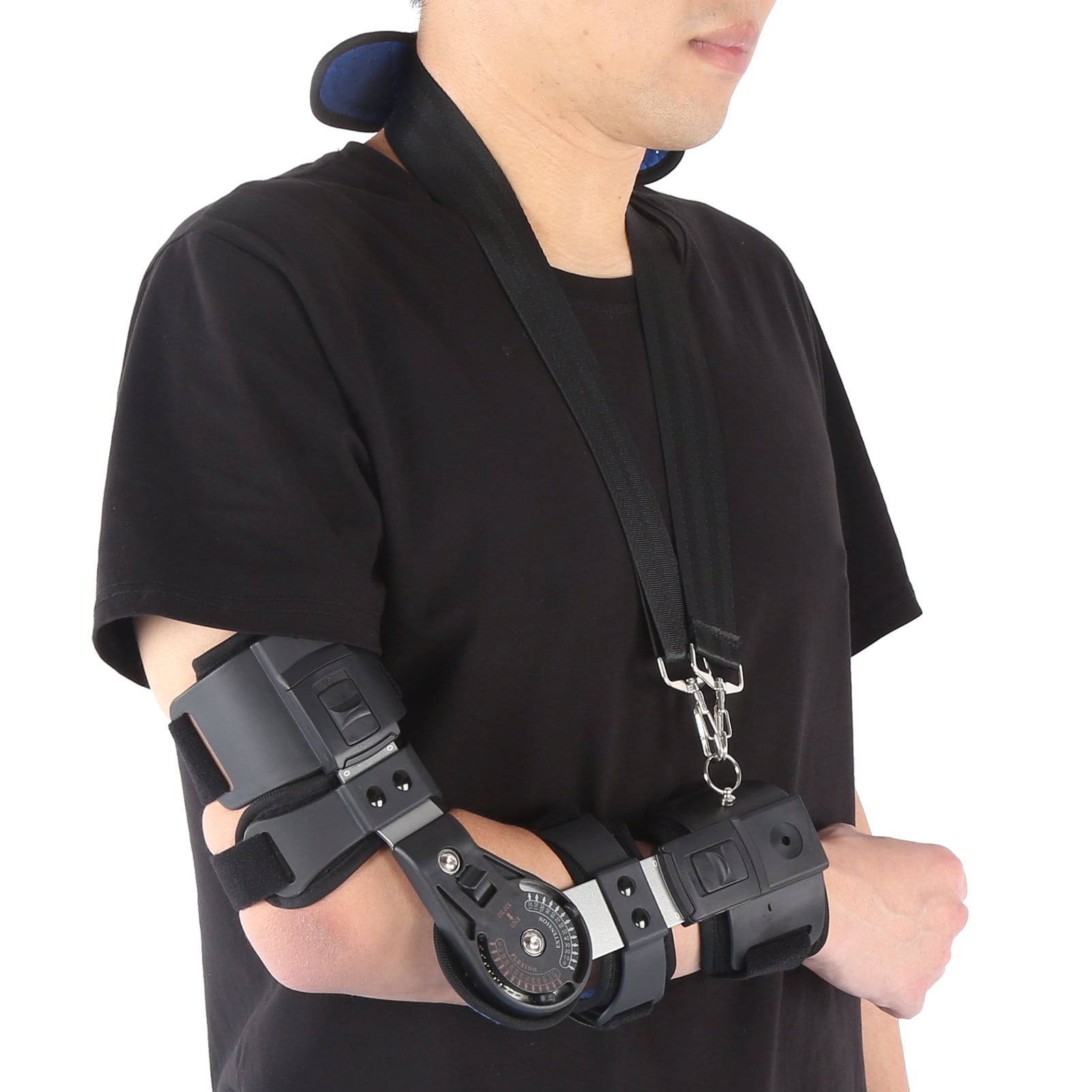 Elbow Immobilizer, Elbow Brace Composite Fabric Soft  For Ulnar Nerve For Men