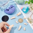 thumbnail image 3 of 1box PVC Body set Head Movable Spherical Joint Dolls BurlyWood 14~40mm, 3 of 6