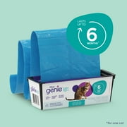 Litter Genie Easy Roll Cat Litter Disposal Pail, Odor Control, Includes Refill Bags & Scoop