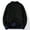 Black, variant on fartey Mens Sweater Knit Crew Neck Warm Solid Shirt Top Long Sleeve Casual Loose Fleece Pullover Sweater