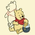 thumbnail image 2 of Men's Winnie the Pooh Honey and Happiness Graphic T-Shirt, 2 of 4