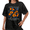 Black-1, variant on UNISHE Women's California Poppy Flower Market Graphic Oversized Short Sleeve T-shirt Floral Casual Washed Tee