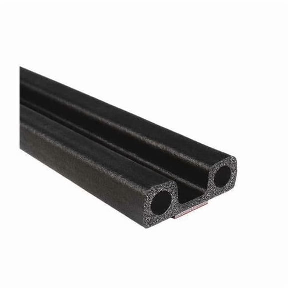 Trim-Lok Weather Seal,EPDM Rubber, Black, 25 ft L X402BT-25