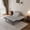 Gray, variant on ESHINE Adjustable Bed Frame with 14-inch Split Queen Top Gel Memory Foam Mattress, Massage, USB Ports, Underbed Light, Head and Foot Incline, Orange Split Queen
