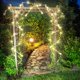 thumbnail image 2 of Luces de batería de la batería de la luz del jardín de la hoja 1pc para el césped del jardín (dorado), 2 of 8