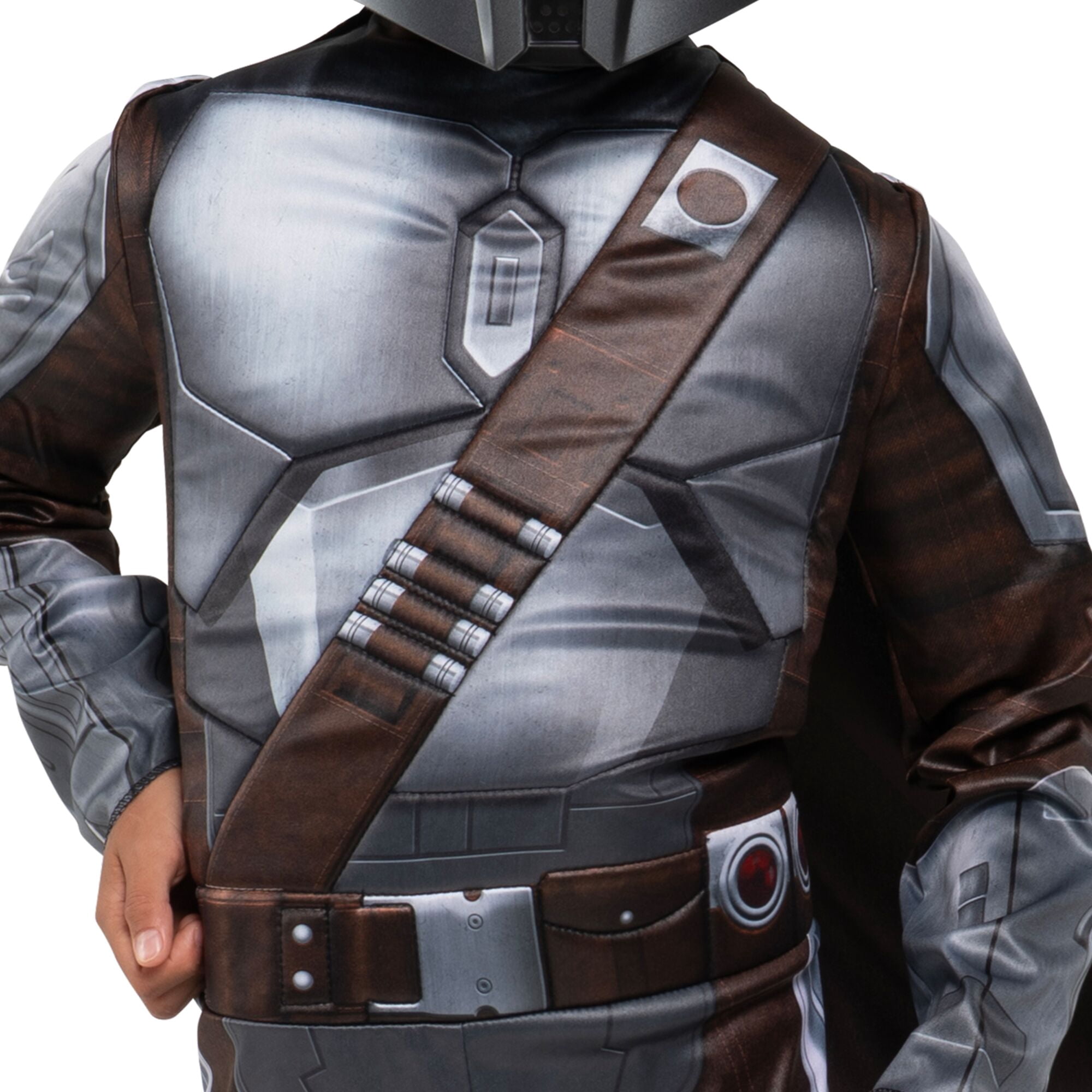 Marvel's Mandalorian Halloween Costume for Children, Boy's Size M (8), by Jazwares
