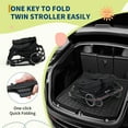 thumbnail image 6 of Roromall Side by Side Double Stroller for Twins, Adjustable Compact Folding Baby Travel Stroller with High Landscape Seat, Lightweight Canopy & Recline for Infant and Toddler, 6 of 7
