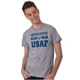 thumbnail image 4 of US Air Force Classic USAF Logo Men's Graphic T Shirt Tees Brisco Brands S, 4 of 5
