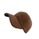 thumbnail image 1 of Sonducket Manténgase abrigado con estilo, gorras de béisbol de felpa para invierno y otoño, gorra de béisbol de invierno, sombreros de lana Sombreros marrón, 1 of 6