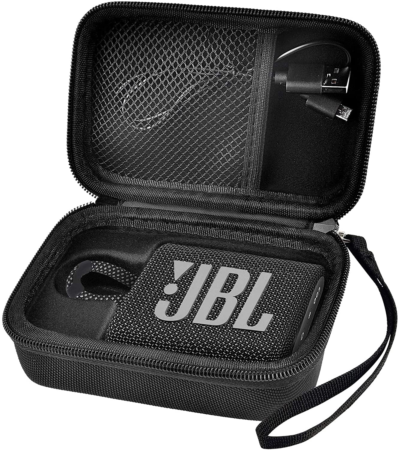 Case for JBL GO 3 GO3 Bluetooth Speaker, Potable Hard Organizer Cover Pouch  Travel Carrying Storage Bag with Soft Groove - Black | Walmart Canada