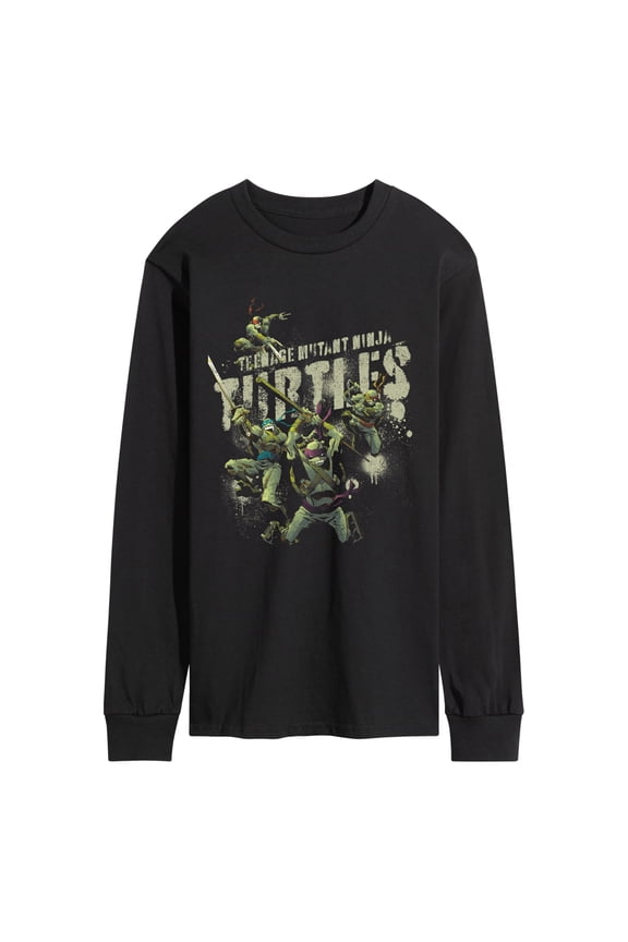 - Poses - Men's Long Sleeve Graphic T-Shirt