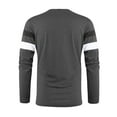 thumbnail image 5 of VJATTWR Men's & Big Men's Crewneck T-Shirt with Long Sleeves, Size L, 5 of 5