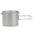 thumbnail image 4 of Copa de titanio Lixada 750 ml / 900 ml / 1100 ml olla de titanio ultraligera taza de agua con tapa y Lixada Copa de titanio, 4 of 7