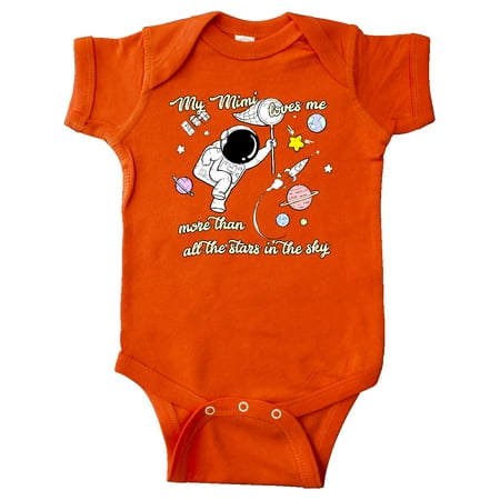 

Inktastic My Mimi Loves Me Gift Baby Boy or Baby Girl Bodysuit