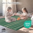 thumbnail image 4 of ODIKA 4'x6' Machine Washable Non-Slip Area Rug, Inviting Gray Tones with High Traffic Rug, Green, 31766, 4 of 7