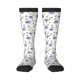 thumbnail image 1 of Fotbe Purple Chicory Calcetas Divertidas Estampadas para Hombre y Mujer, Calcetas de Algodón hasta la Rodilla para Caminar, Correr, Enfermería y Embarazo, 1 of 6