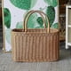 thumbnail image 3 of Weaving Basket Market Basket Woven Shopping Basket Straw Grocery Basket, 3 of 4