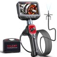 thumbnail image 1 of Ralcam Endoscópio Articulado 4 Vias 360°, Câmera de Inspeção à Prova d'Água Ultra Fina 6,2mm com Luz, Tela HD de 4,3", Zoom 4X, Endoscópio Semirrígido de 2 m para Motor, Tubulações, HVAC e Automotivo, 1 of 9