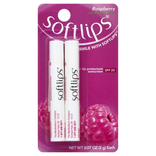 Softlips Lip Balm with Spf 20 Raspberry