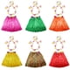 thumbnail image 3 of 1 disfraz de espectáculo de hula, falda hawaiana de hula, longitud de 40 cm, falda de hula para niños y adultos, 3 of 5