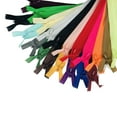 thumbnail image 6 of FELTECHELECTR 23Pcs Diy Zippers Concealed Zipper For Artisans Designers Makers Nylon Closed Zipper 10In, 6 of 8