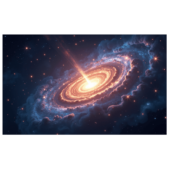 LUUFILx Galaxy Spiral Space Banner Backdrop for Party Event Photography Props Astronomy Theme Decorations Background Wedding Celebration School Play
