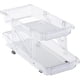 thumbnail image 1 of Organizador dispensador de latas de refresco para refrigerador, minisoportes para latas pop, almacenamiento de bebidas, ancho ajustable (1 paquete transparente), 1 of 5
