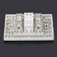 thumbnail image 3 of Techinal 16A WallDouble Italian/Chile Plug Power Socket Adapter Dual USB Ports Panel 5V 1A, 3 of 9