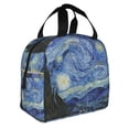 thumbnail image 2 of Disketp The Starry Night for Insulated Lunch Bag for Women and Men, Perfect for Work, Hiking, Picnic, 2 of 8