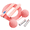 Pink, variant on Cordless Jump Rope with Counter, Weighted Jump Ropes for Fitness Exercise for Women Men Kids.-green-big ball
