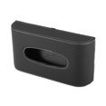 thumbnail image 1 of Coche SUV Apoyabrazos Caja Tejido Soporte Estuche Servilleta Soporte Caja Blanco Negro Unique Bargains Caja de pañuelos de coche, 1 of 7