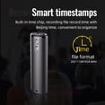thumbnail image 4 of Voice Activated Recorder with Noise Reduction Small Portable MP3 Recording Pen, 20H Battery, Voice-Controlled Recording for Lectures & Meetings, 4 of 8