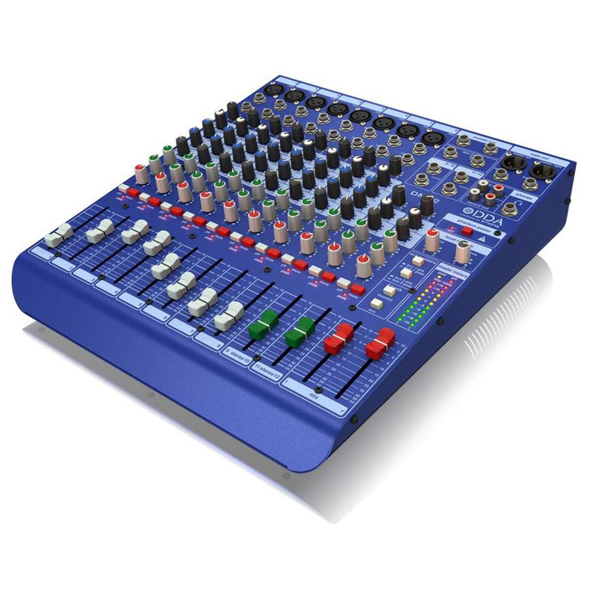 Midas DM12 アナログミキサー 12ch Midas DM12 12 Input Analog Live and Studio Mixer with