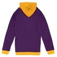 thumbnail image 3 of Men's Mitchell & Ness  Purple Los Angeles Lakers Hardwood Classics Big Face 5.0 Pullover Hoodie, 3 of 4