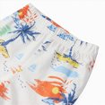 thumbnail image 6 of TOWED22 Newborn Toddler Baby Boy Outfits 2 Pieces Cotton Short Sleeve Shirt Tee Little Bee Print Casual Pocket Rolled Shorts Clothes(Light Yellow,2-3 Y), 6 of 7