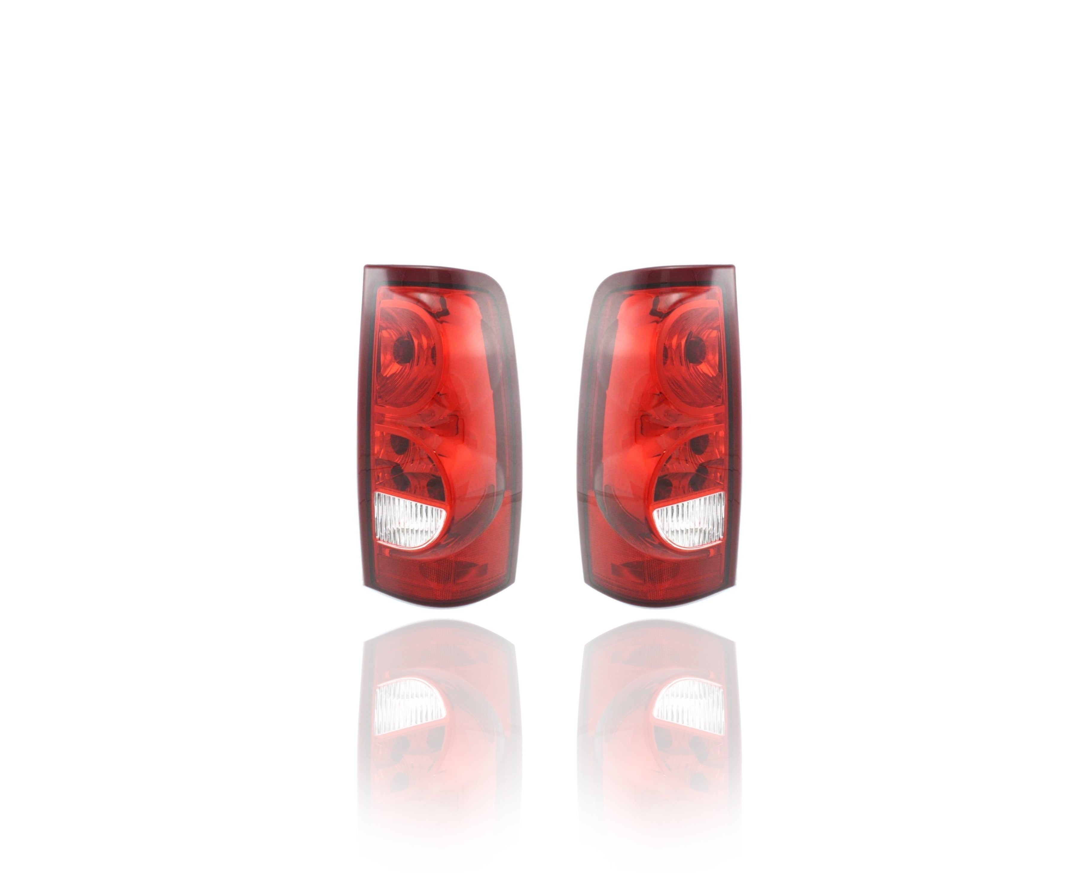 Driver and Passenger Taillights Tail Lamps Replacement for Chevrolet Pickup Truck 19169002 19169003 