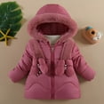 thumbnail image 2 of Girls Winter Coat Jackets for Girls Girls' Winter Coat Hooded Warm Down Jacket Stylish Winter Coat for Girls, 2 of 4
