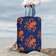 thumbnail image 3 of Lsque Octopus Printed Luggage Cover, Travel Luggage Protector,Scratch and Dirt Resistant, Fits 18-32 Inch Luggage - Large, 3 of 9