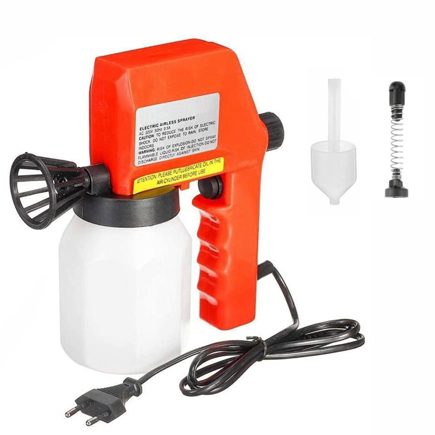 Handheld Paint Sprayer 400W Spray Gun Fence & Ceiling Varnishing for Wall Electric Paint Sprayer Home Outdoor Indoor Painting Lacquering