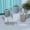 Grey, variant on Special Offer! 4 Piece Bathroom Accessory Set With Soap Dispenser Pump, Toothbrush, Tumbler And Soap Dish