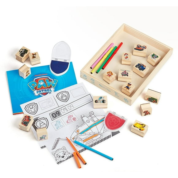 Set de sellos de madera de Melissa & Doug Paw Patrol Melissa & Doug NA