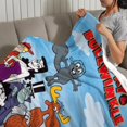thumbnail image 3 of El Show de Rocky y Bullwinkle anti-pilling, suave, ligera, esponjosa y acogedora de lujo para hogar y cocina – Perfecta para niños y adultos,110X70cm, 3 of 6